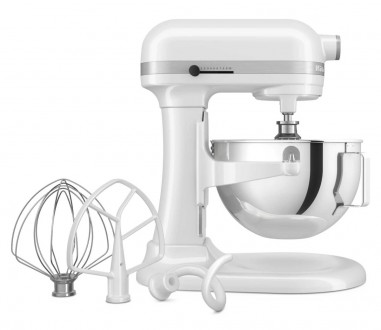 Кухонна машина KitСhenAid Heavy Duty 5KSM55SXXEWH 375 Вт білий. Київ. фото 1 Кухонна машина KitСhenAid Heavy Duty 5KSM55SXXEWH 375 Вт білий. Київ. фото 1