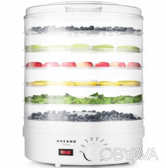 Сушарка-дегідратор Mozano Food Dehydrator
Сушарка-дегідратор Mozano Food Dehydra. . фото 1