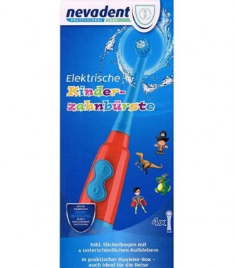 Електрична дитяча зубна щітка Nevadent NKZ3-А1-kids Blue. Київ. фото 1 Електрична дитяча зубна щітка Nevadent NKZ3-А1-kids Blue. Київ. фото 1
