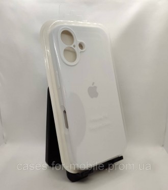 Чохол Silicone Case Full Camera for iPhone 16 Soft touch микрофибра белый.
Нежны. . фото 2