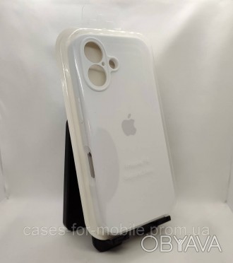 Чохол Silicone Case Full Camera for iPhone 16 Soft touch микрофибра белый.
Нежны. . фото 1