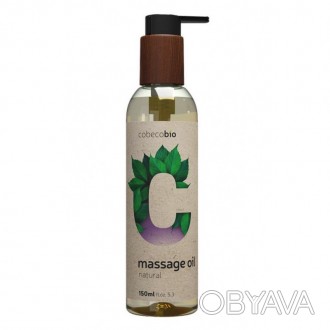 Cobeco Bio Natural Massage Oil - нейтральное массажное масло с полностью натурал. . фото 1