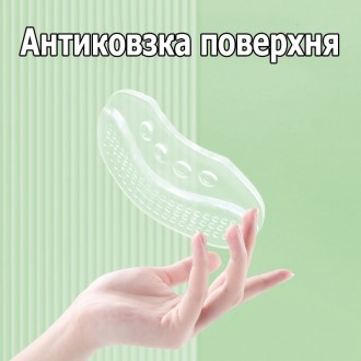 Гелевые вставки 5мм в обувь. Вкладыши силиконовые для обуви на задник. Силиконов. . фото 6