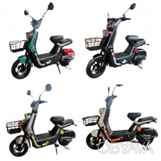 Електроскутер Кроссер Crosser Booter 60V 20Ah 700w) - сидіння НЕ регулюється по . . фото 1