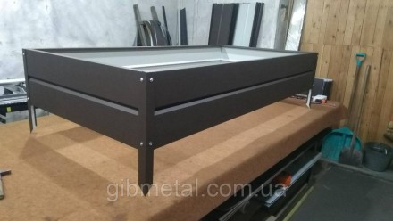 Высокая металлическая грядка (профиль) 310/от 0.4 mm. Киев. фото 1