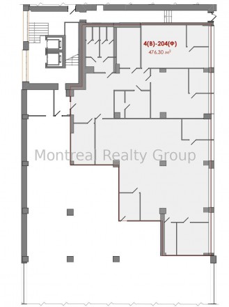 Аренда просторного офиса в Бизнес Центре класса " В " по адресу проспект Степана. . фото 6