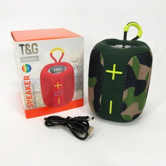 T&G TG-658 Bluetooth Speaker – це компактна колонка, яка ідеально підходит. . фото 14