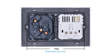 Внутрішня розетка подвійна з USB 250 В/16 А.
Працює від міської мережі 220 ст. К. . фото 10