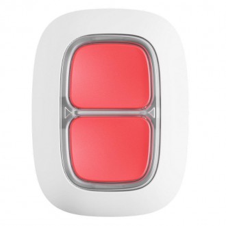 Екстрена кнопка Ajax DoubleButton White 20850.79.WH1 (23003.79.WH1). Київ. фото 1