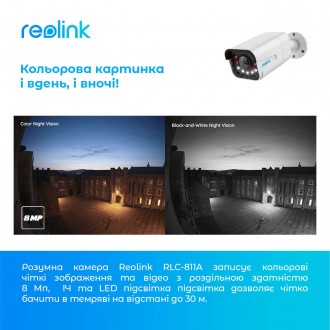 IP-камера Reolink P430 (RLC-811A). . фото 9