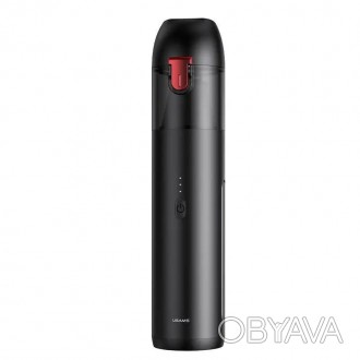 Акумуляторний пилосос Usams US-ZB234 Mini Handheld Vacuum Cleaner Black (MNXCQZB. . фото 1