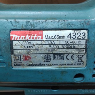 Продам оригинальные б/у запчасти для лобзика Makita 4323 Макита.
Отличное рабоч. . фото 2