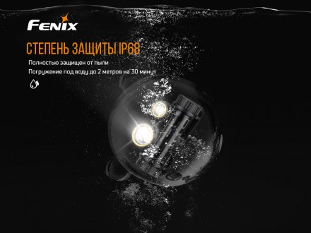 Опис ліхтарів Fenix HM65R (XM-L2 U2+XP-G2 R5): Ліхтар Fenix HM65R (XM-L2 U2+XP-G. . фото 10