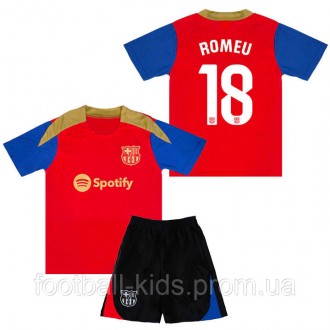 Детская футбольная форма ROMEU 18 Барселона 2024-2025 Training Nike 125-135 см (. Киев. фото 1
