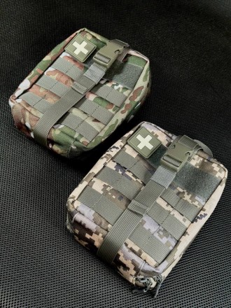 
 
 Розмір: 20x15x9 см 
В комплекті 
-Підсумок під аптечку з швидким скидом. - 1. . фото 4