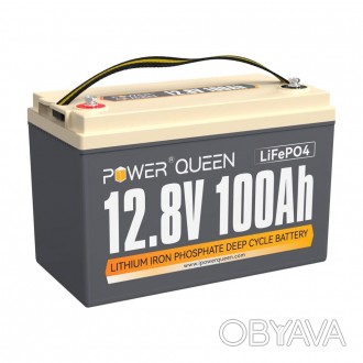 Акумуляторна батарея Power Queen 12V 100Ah H190 - це надійне та довговічне рішен. . фото 1