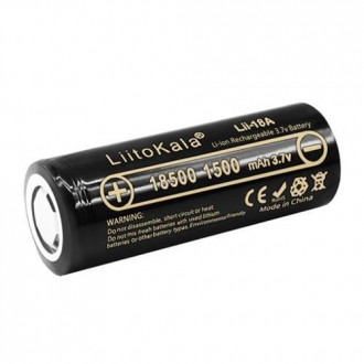 Аккумулятор 18500, LiitoKala Lii-18A, 1500mah, ОРИГИНАЛ. . фото 2