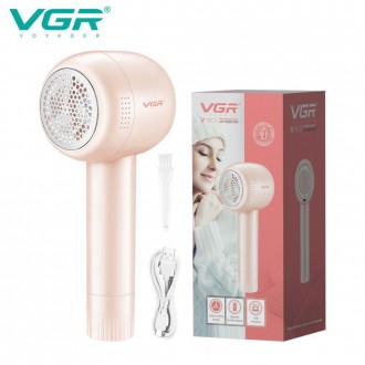 Акумуляторна машинка для видалення ковтунців VGR V-813 PINK. Київ. фото 1 Акумуляторна машинка для видалення ковтунців VGR V-813 PINK. Київ. фото 1