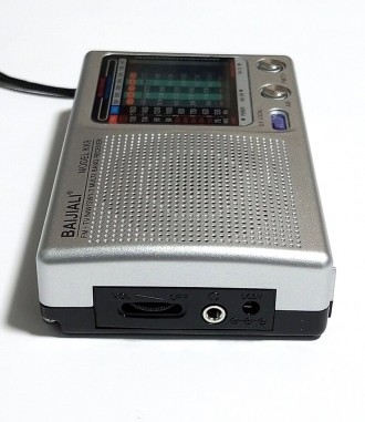 Радиоприемник FM/AM/SW, питание 2хАА, KK9 Weather Radio, серебристо-серый.Особен. . фото 7