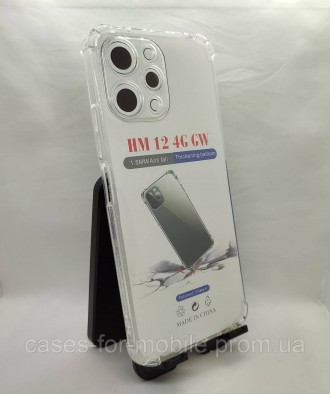 Прозорий силіконовий чохол, бампер для Xiaomi Redmi 12.
На фото Ви бачите те, що. . фото 3