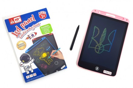 Детский планшет для рисования цветной 1002C LCD Writing Tablet 10”. Ивано-Франковск. фото 1 Детский планшет для рисования цветной 1002C LCD Writing Tablet 10”. Ивано-Франковск. фото 1
