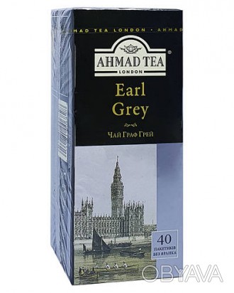 Earl Grey - эксклюзивный купаж, созданный по семейному рецепту компании Ahmad Te. . фото 1