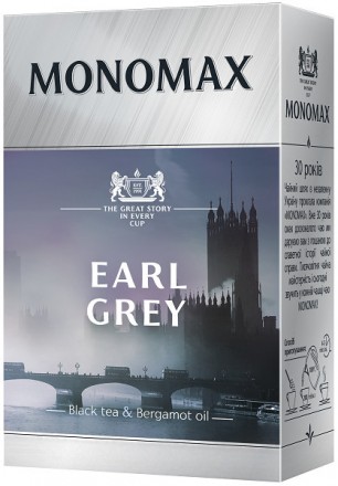 Чай Мономах Earl Grey Эрл Грей черный 90г. Харків. фото 1 Чай Мономах Earl Grey Эрл Грей черный 90г. Харків. фото 1
