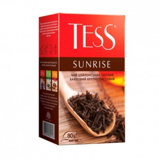 Чай TESS Sunrise Санрайз черн. 80г(15). Харків. фото 1 Чай TESS Sunrise Санрайз черн. 80г(15). Харків. фото 1