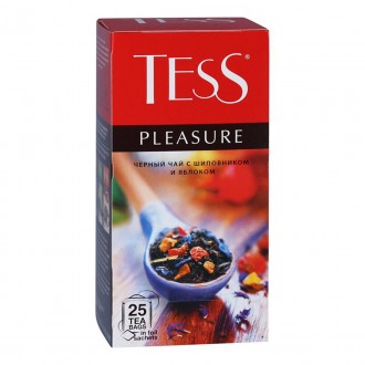 Чай TESS Pleasure Плэжа черн. 25*1,5г (24). Харків. фото 1 Чай TESS Pleasure Плэжа черн. 25*1,5г (24). Харків. фото 1
