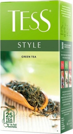 Чай TESS Style Стайл зел. 25*2г (24). Харків. фото 1 Чай TESS Style Стайл зел. 25*2г (24). Харків. фото 1