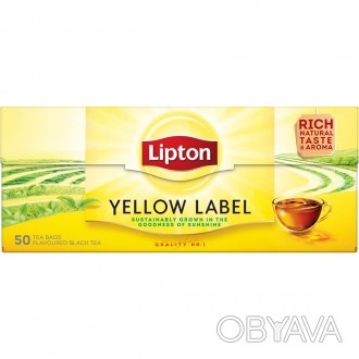 Теперь новый купаж Lipton Yellow Label Tea содержит чай, изготовленный по новато. . фото 1