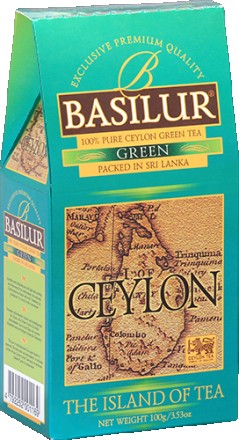 Чай Basilur Зелёный (Остров Цейлон) зел. 100г. Харків. фото 1 Чай Basilur Зелёный (Остров Цейлон) зел. 100г. Харків. фото 1