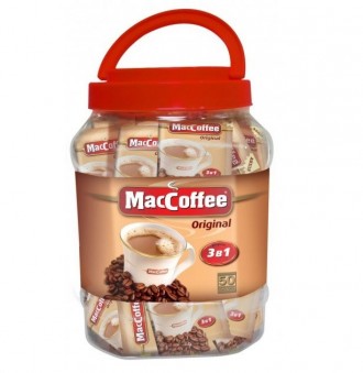 Кофейный напиток MacCoffee 3 в 1 "Original" растворимый 20г*50шт. (12). Харьков. фото 1 Кофейный напиток MacCoffee 3 в 1 "Original" растворимый 20г*50шт. (12). Харьков. фото 1
