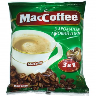 Кофейный напиток MacCoffee 3 в 1 "Лесной орех" растворимый 18г*20шт. (25). Харьков. фото 1 Кофейный напиток MacCoffee 3 в 1 "Лесной орех" растворимый 18г*20шт. (25). Харьков. фото 1