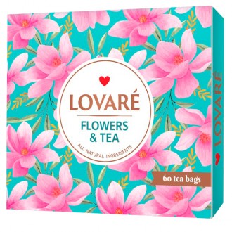 Чай Lovare Набор Коллекция чаев "Flowers & Tea" (12 видов по 5шт) 102,5г (10). Харьков. фото 1 Чай Lovare Набор Коллекция чаев "Flowers & Tea" (12 видов по 5шт) 102,5г (10). Харьков. фото 1
