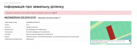 Продаж земельної ділянки в с.Кротошин. Кротошин. фото 1 Продаж земельної ділянки в с.Кротошин. Кротошин. фото 1