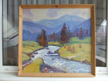 Нар.худ. укр. КАШШАЙ х.м. раз. 80х75 см. 1970 гг. Закарпатская школа Эрдели и Бо. . фото 7 Нар.худ. укр. КАШШАЙ х.м. раз. 80х75 см. 1970 гг. Закарпатская школа Эрдели и Бо. . фото 7