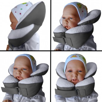 Подушка для дітей від 6 місяців до 7 років Baby Travel Elite Pillow
Ергономічна . . фото 4