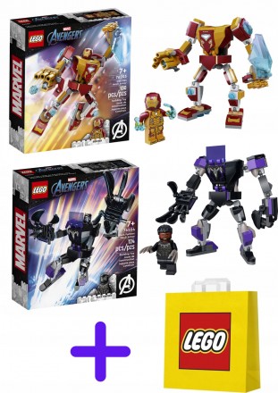 Конструктор LEGO Marvel Super Heroes 76202 Робоброня Россомахи+Lego Super Heroes. . фото 2