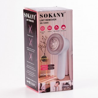 Аккумуляторная машинка для стрижки катышков от SOKANY SK-12005 - это надежное и . . фото 9