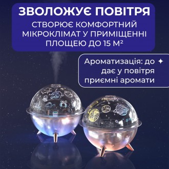 Это уникальное устройство сочетает в себе функции увлажнителя, лампы-проектора и. . фото 8