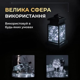 Гирлянда на батарейках роса идеально подходит для окон, дверей, стен, картин, ел. . фото 4