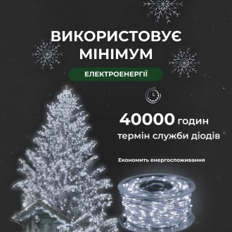 Гирлянда на пульте роса идеально подходит для окон, дверей, стен, картин, елок, . . фото 6