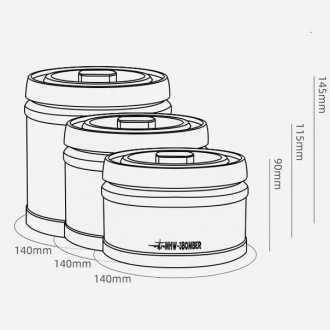 Вакуумный контейнер 750 мл MHW-3BOMBER для хранения кофе
Этот контейнер для кофе. . фото 8