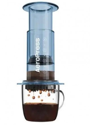 Аэропресс для приготовления кофе, AeroPress Clear Blue
Аэропресс - это идеальное. . фото 2