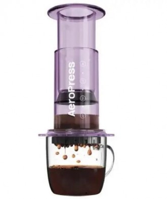 Аэропресс для приготовления кофе, AeroPress Clear Purple
Аэропресс - это идеальн. . фото 3