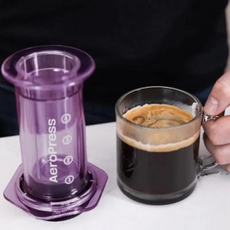 Аэропресс для приготовления кофе, AeroPress Clear Purple
Аэропресс - это идеальн. . фото 7