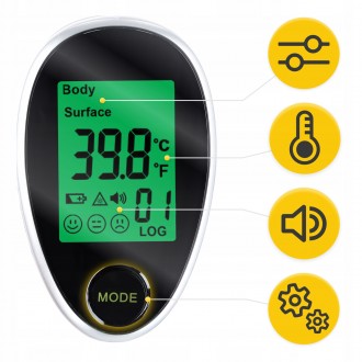 Бесконтактный термометр MED+ от польского бренда 4FIZJO предназначен для измерен. . фото 9
