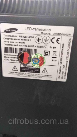 Телевизор Samsung UE32EH4000W
Внимание! Комиссионный товар. Уточняйте наличие и . . фото 2