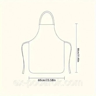 
Оригинальный фартух повару Шефу. Фартух шеф повару с приколом
	Размер: ширина 6. . фото 3